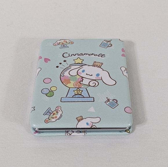 Cinnamoroll Sanrio Kawaii Rectangle Double Sided Foldable Compact Mirror - Picture 3 of 6
